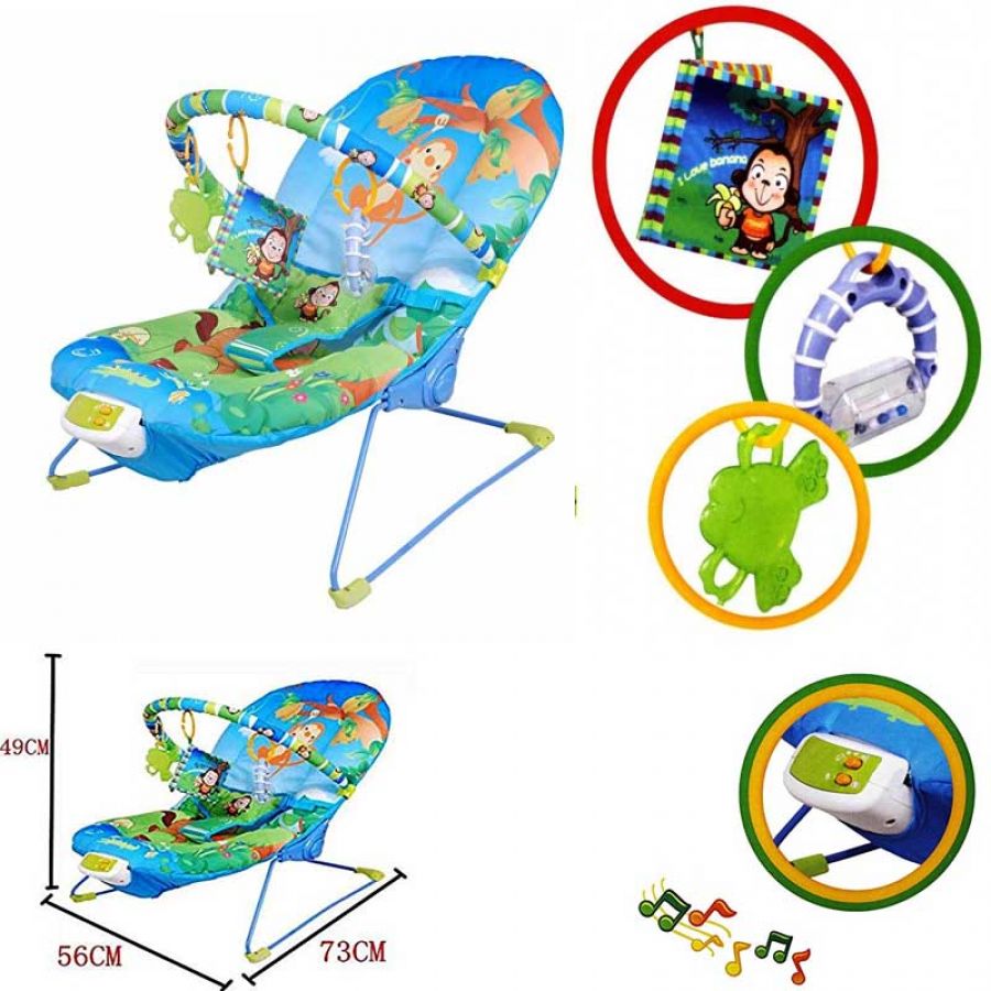 JoyMaker Musical Vibrating Bouncer For Baby